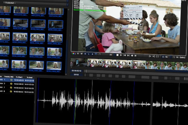 FireDay includes features such audio sync on timecode or with clap detection, metadata backups and data integrity checks with MD5, XXHash and bit-to-bit verification
