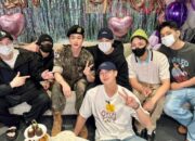 Intip Foto-foto Momen Jin Disambut Hangat Member BTS Saat Bebas Wajib Militer