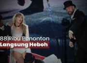 Gendong Taylor Swift di Atas Panggung, Akting Travis Kelce Dipuji Swifties